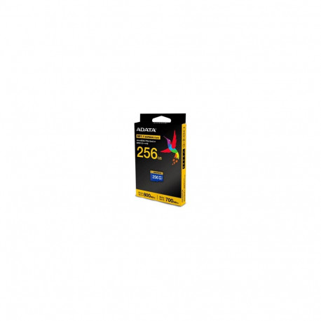 "CARD ADATA Premier Extreme microSDXC SD7.1 256 GB (blau/gelb, SD7.1 Express, UHS-I U3, Class 10, V3