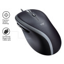 "Logitech M500 Corded Mouse Laser"