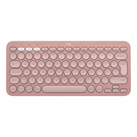 Logitech klaviatuur Pebble Keys 2 K380S, tooniroosa