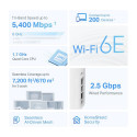 TP-Link Deco XE75 Pro 3-pakk mesh-süsteem