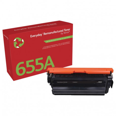 "Xerox Toner Everyday HP 655A (CF450A) Black Remanufactured"