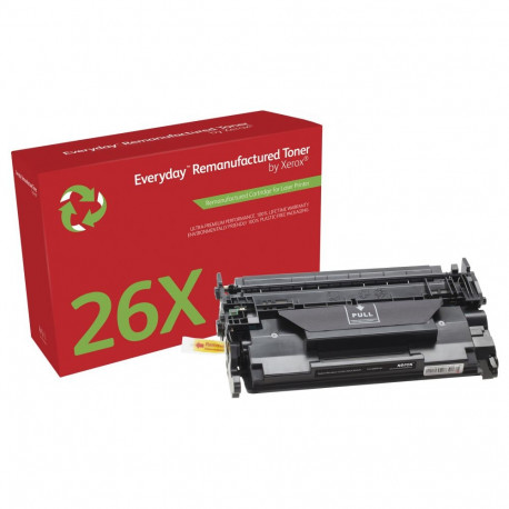 "Xerox Toner Everyday HP 26X (CF226X) Black Remanufactured"