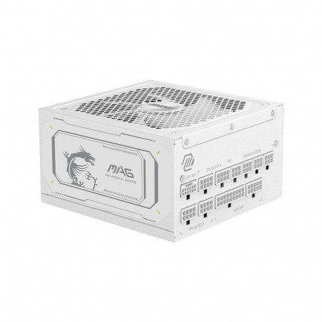 1000W MSI MAG A1000GL valge PCIE5 toiteplokk