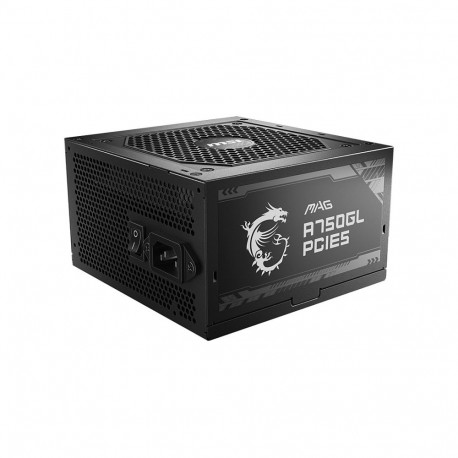 750W MSI MAG A750GL PCIE5 toiteplokk
