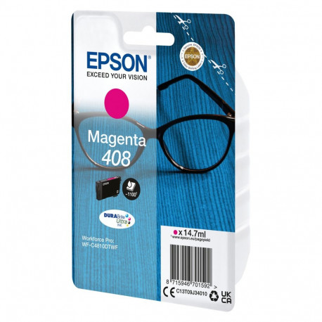 Epson 408 magenta tindikassett (14,7ml)