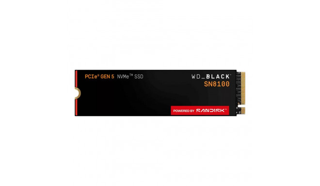 "M.2 WD Black SN8100 NVMe SSD 2280 - 8TB"