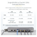 "D StarTech USB4 DOCKING STATION DUAL 4K"