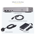 "D StarTech USB4 DOCKING STATION DUAL 4K"