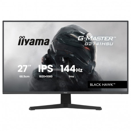 68,6 cm/27" (1920×1080) iiyama G-Master G2741HSU-B1 16:9 FHD IPS 1 ms (MPRT) 144 Hz HDMI DisplayPort