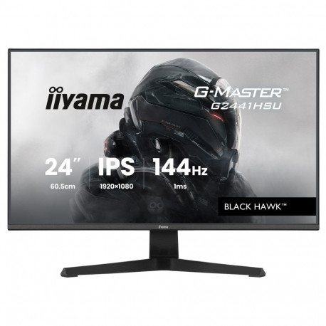 "60,5 cm/23,8? (1920×1080) iiyama G-Master G2441HSU-B1 16:9 FHD IPS 1 ms (MPRT) 144 Hz HDMI DP VESA 