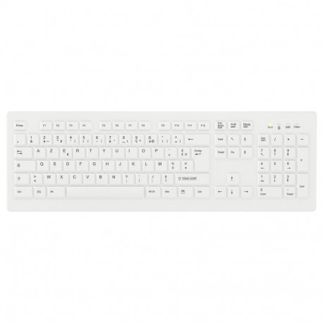 "Cherry AK-C8100F-FU1-W/FR - wischdesinfizierbar - weiß - französisch"