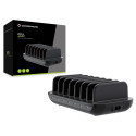 Conceptronic 7-pordiline 7xUSB-C 160W PD3.0 must laadija