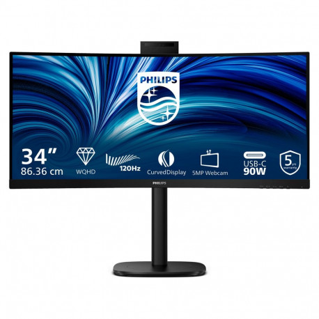 "Philips 86,4cm (34,0"") 34B2U3600CH 21:09 2xHDMI+DP+USB-C bl."