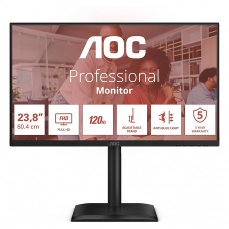 "AOC 60,5cm (23,8"") 24E4CV 16:09 HDMI+DP+USB-C Lift black"