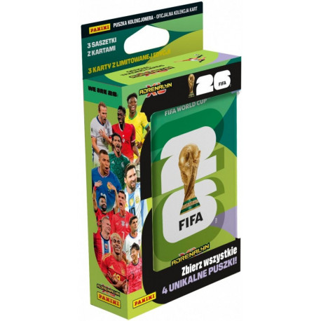 Panini football cards FIFA World Cup 2026 Mini Can