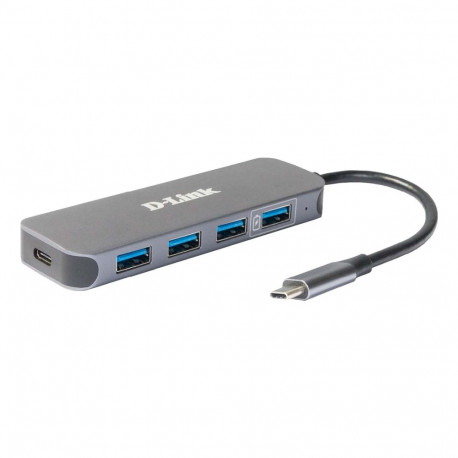 "D-Link DUB-2340 USB-C auf 4-Port Hub 4x USB 4x 3.0"