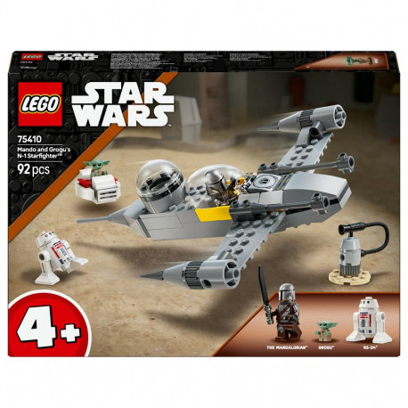"LEGO 75410 Star Wars Mandos und Grogus N-1 Starfighter"
