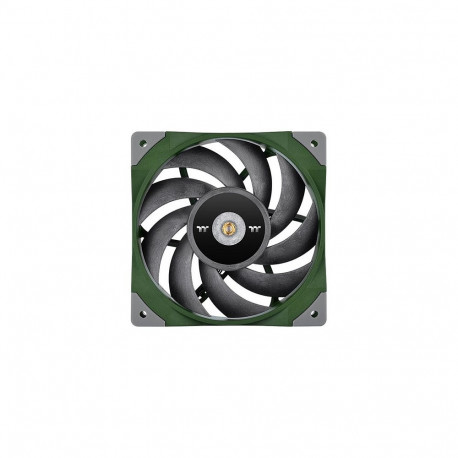 120mm Thermaltake TOUGHFAN 12 radiaatori ventilaator, 1 pakk, võidusõiduroheline