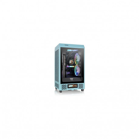"Mini Thermaltake The Tower 200 TG Turquoise"