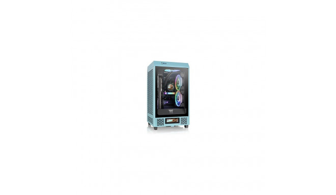 "Mini Thermaltake The Tower 200 TG Turquoise"