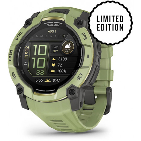 Garmin Instinct 3 AMOLED 50mm, fern green