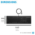 "HP 125 USB KEYBOARD UKRAINIAN"