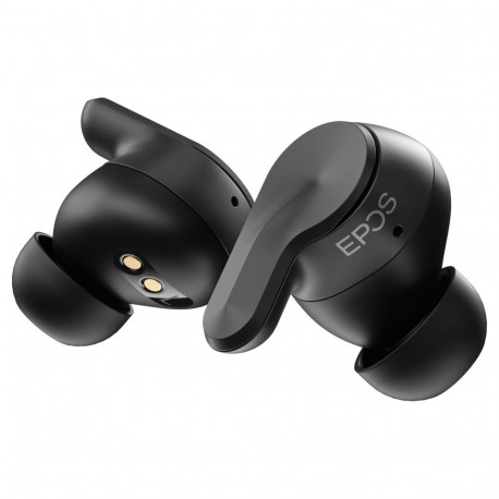 "Epos Adapt E1 schwarz Bluetooth TWS Earbuds Multi-Connect IPX5 Hybrid ANC Ladecase USB-C Dongle Ohr