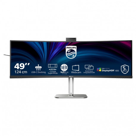 "Philips 124.0cm(48.8"") 49B2U6900CH 32:9 HDMI+DP+USB-C Curv. retail"