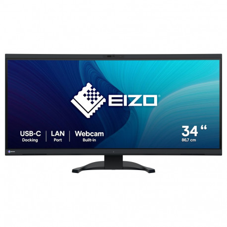 "EIZO 86.7cm (34.1"") EV3450XC-BK 21:9 4K 2xHDMI+DP+USB-C Curv"