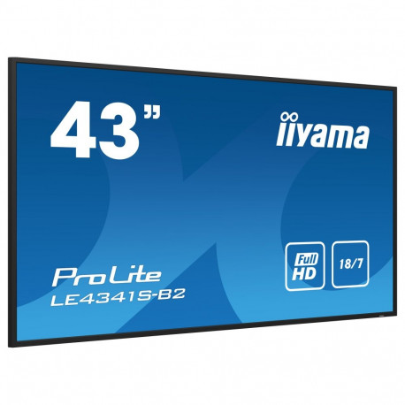 IIYAMA 108cm (43") LE4341S-B2 16:9 3xHDMI+VGA IPS jaemüügipakend