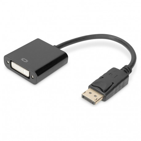 "DIGITUS DisplayPort Adapter DP -> DVI 0,15m Verriegelung"