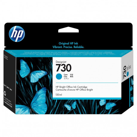 "HP 730 130 ml Tinte Cyan"