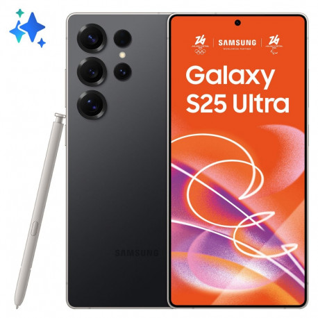 "Samsung Galaxy S25 Ultra 512GB 12RAM 5G EU titanium black"
