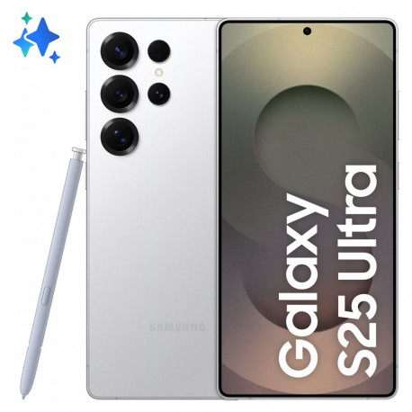 "Samsung Galaxy S25 Ultra 256GB 12RAM 5G DE titanium silver"
