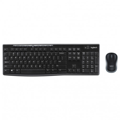"Logitech Desktop MK270 Wireless [FR] Black"
