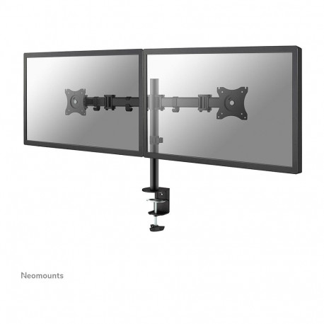Neomounts täisliikuv lauakinnitus kahele LCD-ekraanile (10"-27") - must