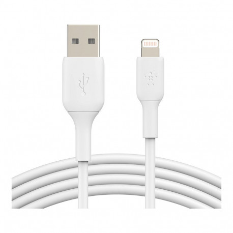 "Belkin Lightning Lade/Sync Kabel PVC, mfi zertifiziert 1m weiß"