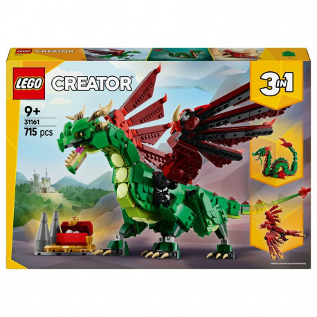 LEGO Creator roheline draakon 31161