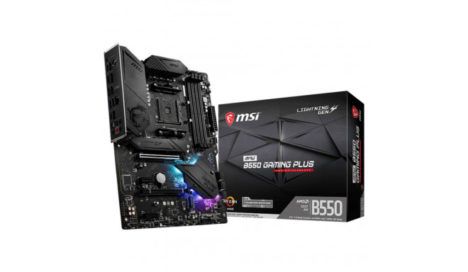 "AM4 MSI B550 GAMING PLUS ATX"