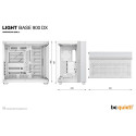 "Midi be quiet! Light Base 900 DX white"