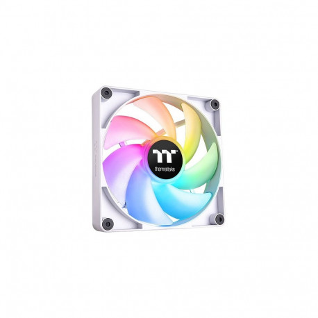 "120mm Thermaltake CT120 ARGB Sync PC Cooling Fan White 500-2000rpm - 2Pack"