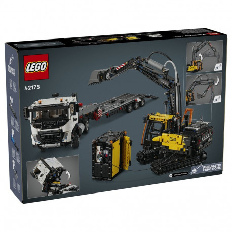 "LEGO Technic Volvo FMX LKW mit EC230 Electric Raupenbagger 42175"