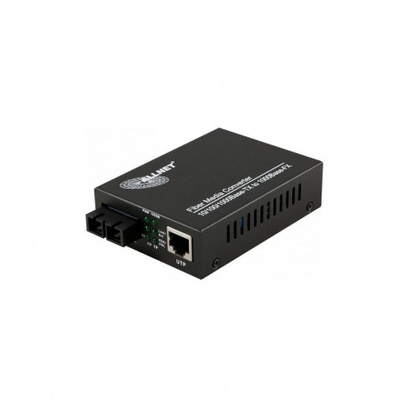 "Z ALLNET Medienkonverter 10/100/1000BASE-T auf 1000BASE-LX Singlemode SC Anschluss 10km ALL-MC105G-