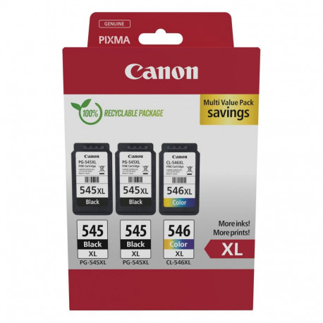 "Canon Tinte PG-545XL/CL-546XL 8283B013 3er Multipack (2xBK/Color)"