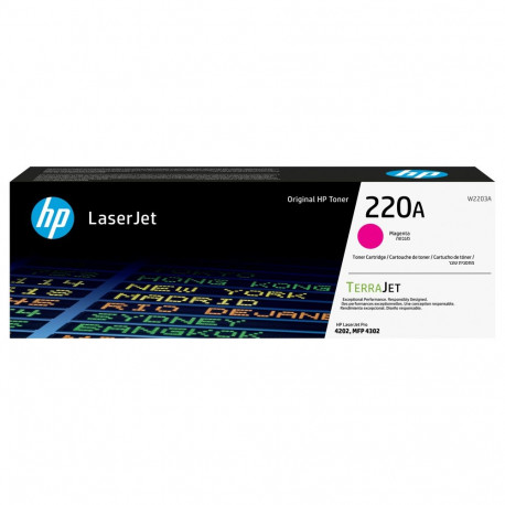 "HP Toner 220A W2203A Magenta bis zu 1.800 Seiten"
