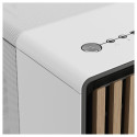 "Midi Fractal Design North Chalk White Window Mesh"