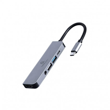 Gembird I/O ADAPTER USB-C TO HDMI/USB3/5IN1 A-CM-COMBO5-02