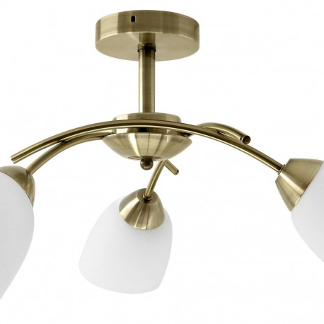 Activejet Classic laelühter NIKITA patina kolmekordne 3xE27 elutuppa