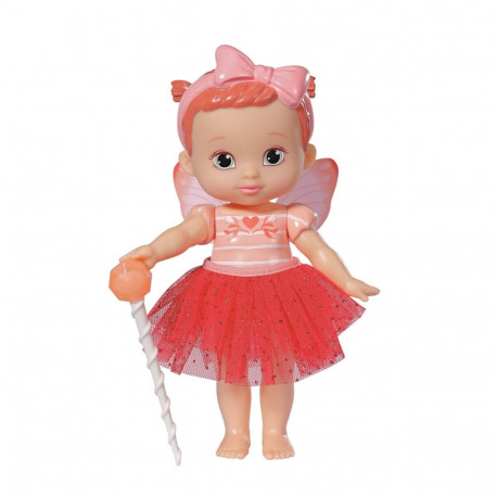 ZAPF Creation BABY born Storybook Fairy Poppy 18cm, doll (with magic wand, stage, backdrop and littl