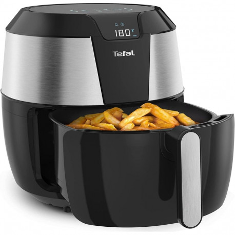 Heißluftfritteuse Easy Fry XXL (schwarz/edelstahl, 1.700 Watt, Korb 5,6 Liter)